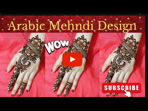 Arabian mehndi design | Arabian mehndi | Arabian mehndi designs | Simrah Mehndi Designs