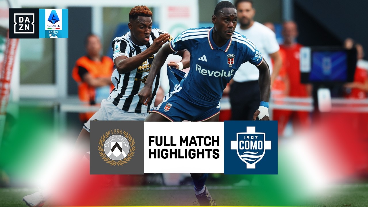Udinese vs Como | Matchday 1 | 2026-27 Serie A Highlights