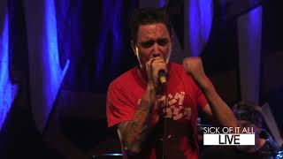 Sick of it all  World full of hate Live à Lyon