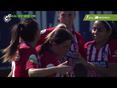 LIGA IBERDROLA | Vive el resumen del At. Madrid Femenino 6 - EDF Logroño 0