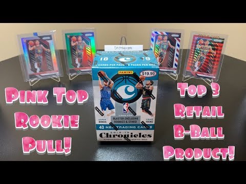 2018-19 Panini Chronicles Basketball Retail Blaster Box Break - Pink Top Rookie Pull!!!