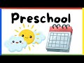 Preschool Learning Calendar Seasons Weather Community Helpers Maps For Kids