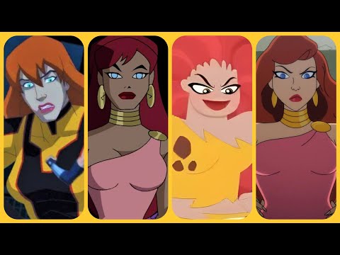 "Giganta" Evolution in Cartoons and Movies (DC Comics) (Updated) 