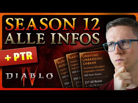 Das erwartet uns in Season 12 + PTR Infos!