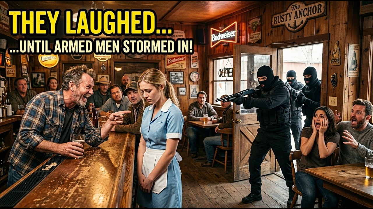 They Didn’t Know She Was a Navy SEAL — Until 3 Armed Gunmen Stormed the Bar 🔫