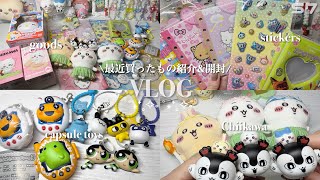 【vlog】 可愛いものをたくさんお迎えしたから紹介&開封してみた | 購入品紹介⋆˙⟡