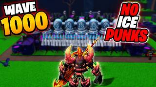 The BEST Base (1000 WAVES!) WITHOUT ICE PUNKS in Build A Base RNG