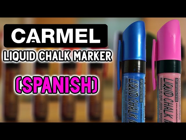Vídeo relacionado con uni-ball 186499 - Marcador de ventana y tiza UNI CHALK PWE-8K, 8 mm, punta en cuña, negro