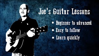 Dire Straits - Where do you think you&#39;re going - Guitar lesson by Joe Murphy