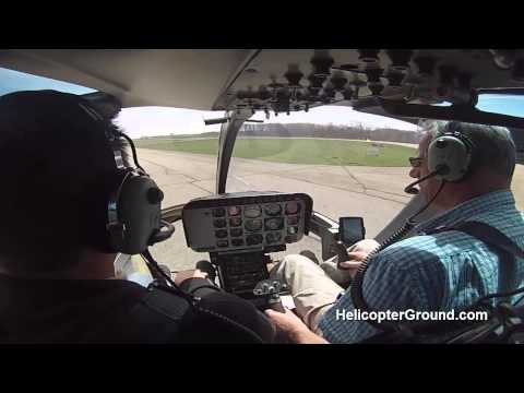 Bell Jet Ranger 206 Lift To Hover & Normal Take Off