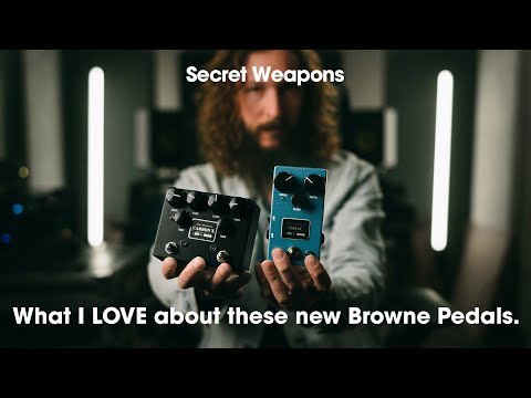 Two incredible new(ish) pedals from Browne Amplification | Secret Weapons