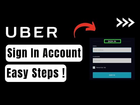 How To Sign In To Uber !