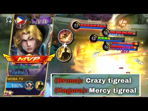 GODLY SETS!!! TIGREAL SUPER SATISFYING MONTAGE | TIGREAL BEST SET | MLBB