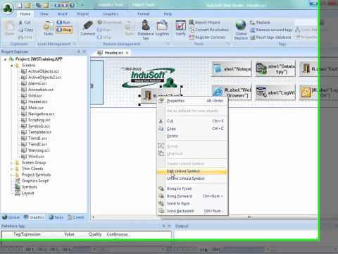 Indusoft Training – Built-in Scripting Video