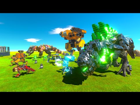 Workshop Creatures vs Animals and Dinosaurs   Animal Revolut Battel Simulator