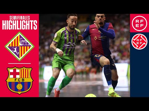 Resumen #PrimeraDivisiónFS Illes Balears Palma Futsal 2-4 Barça | Semifinales playoff
