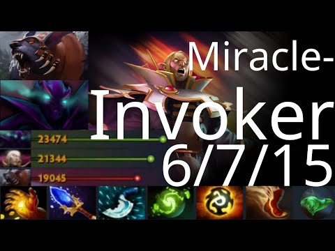 Miracle- Invoker vs Ursa, Mars, Magnus - Nigma vs VP g1 AniMajor dota2
