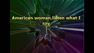 Lenny Kravitz - American Woman (Lyrics)