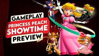 Charming Breezy Fun - Princess Peach: Showtime Gameplay Preview
