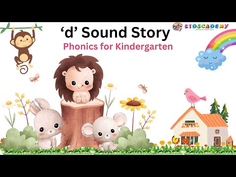 Kindergarten Phonics Story: Letter D | Fun And Educational Video For Kids!