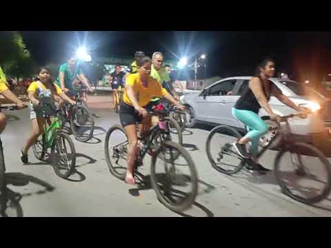 Grupo amigos do pedal de Amontada Ceará brasil no pedal noturno 22 1 26 
