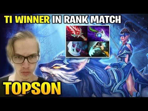 TOPSON Mirana - TI WINNER In Rank Match