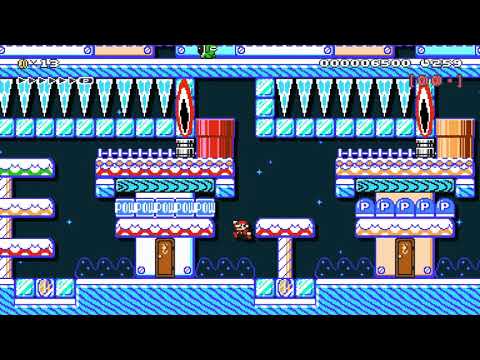 A SEASON FOR YOU [winter] by stage4dunc - Super Mario Maker 2 - No Commentary 1bz