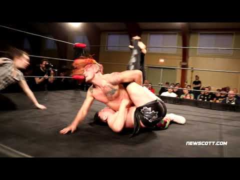 Speedball Mike Bailey vs Lil Blay - NSPW / UCW Standing 8 Round 1 - April 5th 2019