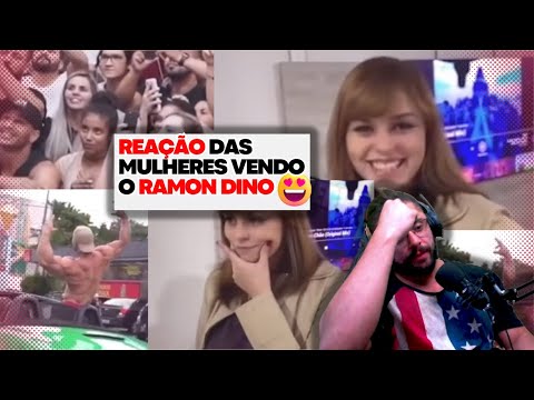 REAÇÃO DAS MULHERES VENDO O RAMON DINO - React Will Borges TV