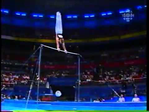 Alexei Nemov  2000 Olympics Team Final - High Bar