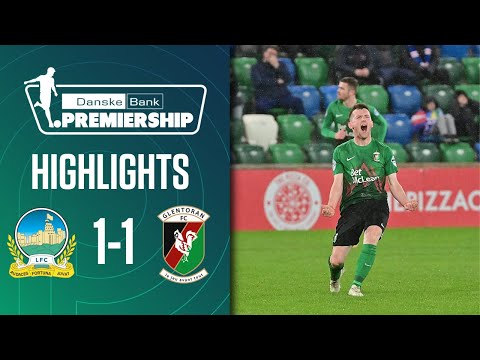Glens strike late to earn draw with Linfield | Linfield 1-1 Glentoran | Irish League Highlights