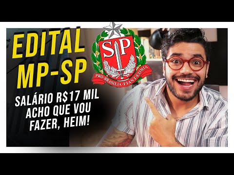 NOTICE RELEASED: MP SP Competition: Salary of R$17,400! OBJECTIVE Analysis in 12 minutes