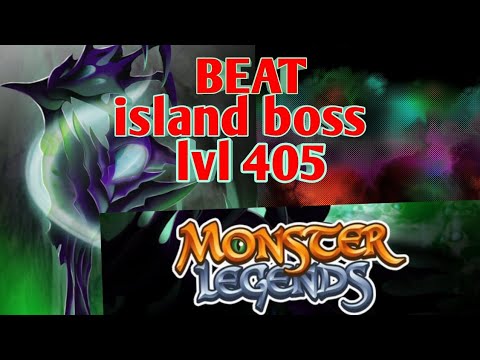 BEAT LVL 405 ISLAND BOSS WITH LVL 100 MONSTERS