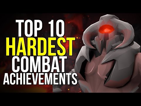 The Top 10 Hardest Combat Achievements in OSRS