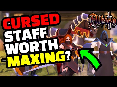 1-shot Cursed Staff Damage Scaling - Albion Online