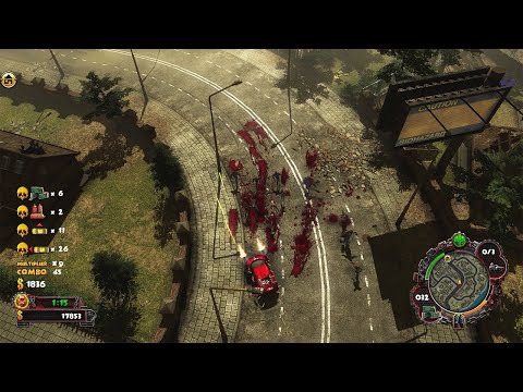 Zombie Driver HD (PC) - Gameplay | No Commentary