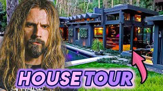 Rob Zombie | House Tour 2020 | Hollywood Hills Compound &amp; His Horror Basement