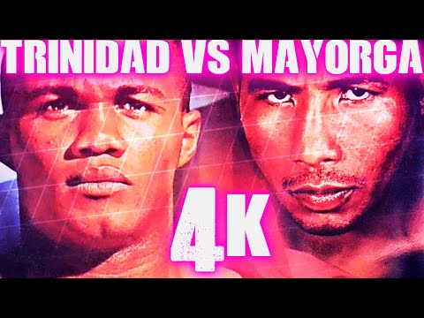 Felix Trinidad vs Ricardo Mayorga (Highlights) 4K