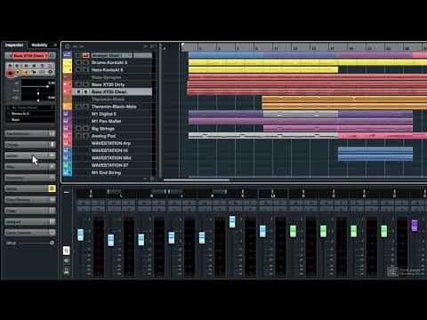 25  Audio Inserts & Routing Cubase 9.5