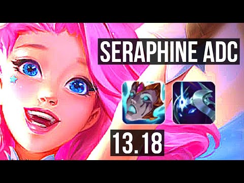 SERAPHINE & Zyra vs KAI'SA & Brand (ADC) | 1600+ games, 6/1/5, 1.5M mastery | NA Grandmaster | 13.18