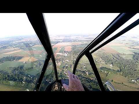 Chinook Ultralight-foggy morning to Wayne County Airport