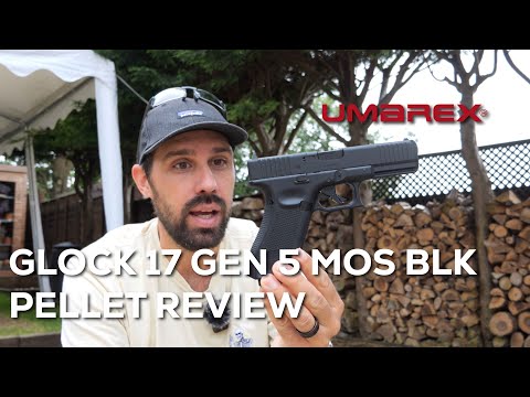 Review of the Glock 17 Gen 5 MOS Black Pellet Pistol from Umarex