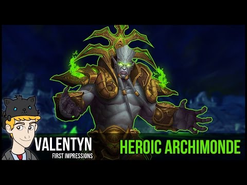 Warcraft - Heroic Archimonde First Kill 4K 60 FPS