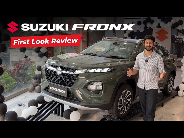 Suzuki Fronx First look Review - First XUV of Pakistan!
