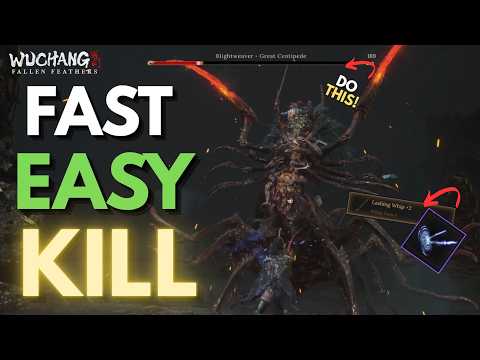 How To Kill Blightweaver Great Centipede - Wuchang: Fallen Feathers | Fast Easy Guide