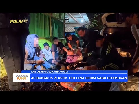 SATRES NARKOBA POLRES ASAHAN GAGALKAN PENYELUNDUPAN 40 KILOGRAM SABU