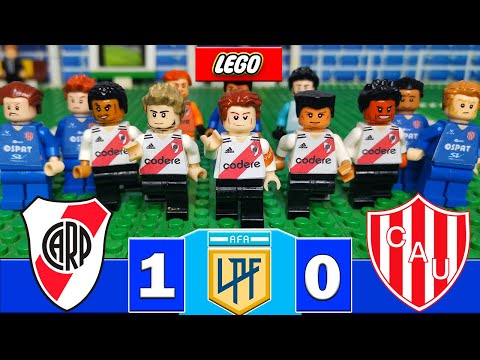 River Plate 1-0 Unión - Liga Argentina 2023 - Resumen y  Gol - Fútbol LEGO - Stop Motion