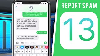 How To Report Text Spam iPhone - Stop Unwanted TEXT Messages!