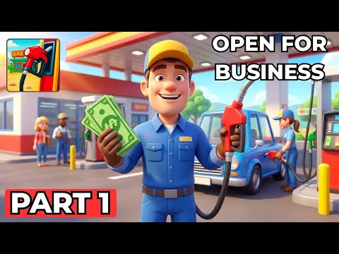 Roadside Empire Gameplay Part 1 – Building Gas Station Empire ⛽ Money Tycoon (Android/iOS)