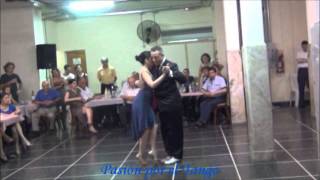 NADIA IBAÑEZ y FERNANDO GORDILLO Bailando el Tango BAHIA BLANCA en FLOREAL MILONGA